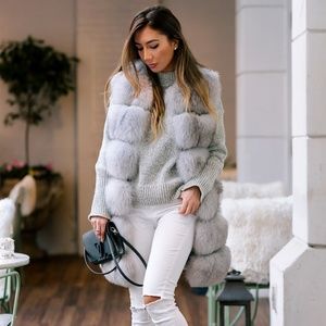 Faux Fur Jacket Armani Exchange Women Medium